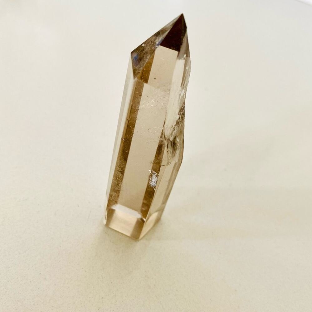 Smoky Quartz Polish Genuine 3” Crystal Point Boho Gypsy Meditation Yoga Gemstone